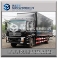 New generation China 5 ton dongfeng 4x2 mini van truck 180HP van box truck diesel type